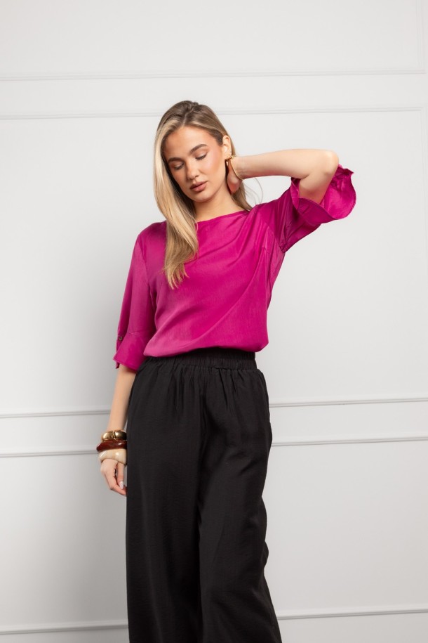 KOŠULJA 3/4 RUKAV Ž K A26POZKO1200-C CIKLAMA