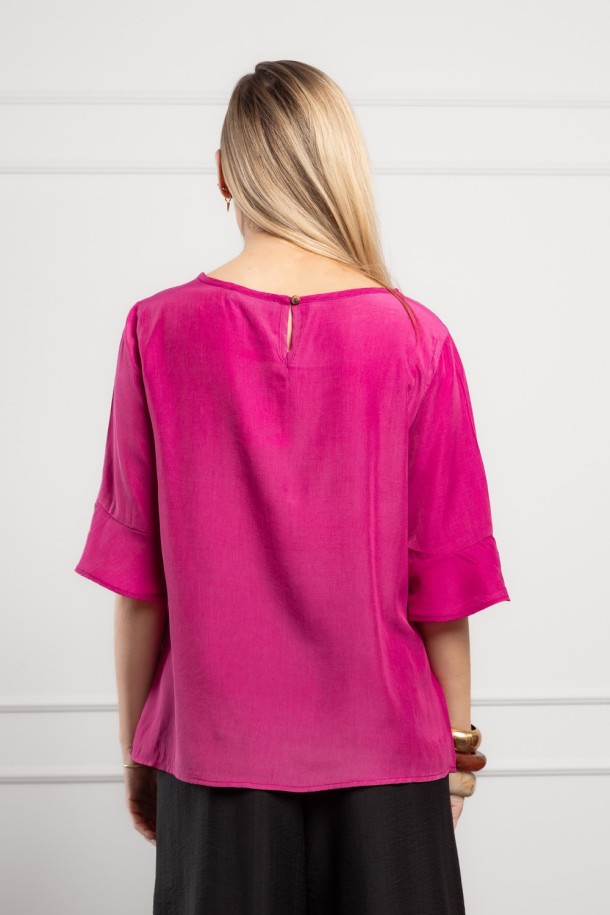 KOŠULJA 3/4 RUKAV Ž K A26POZKO1200-C CIKLAMA