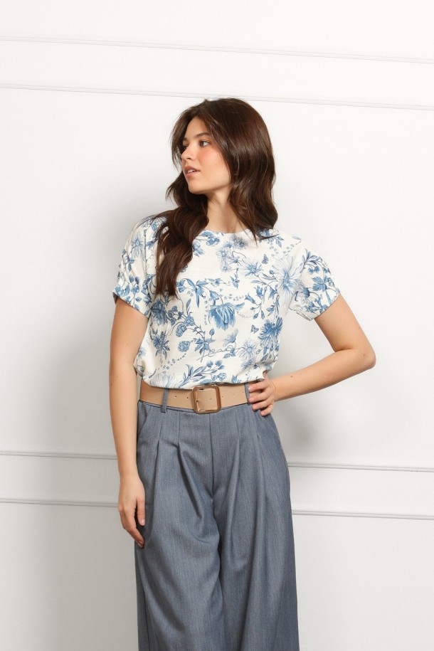 KOŠULJA K.RUKAV Ž K A26LZKO102  UZORAK 1