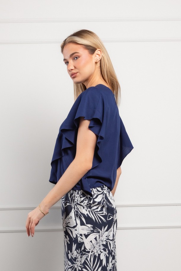 KOŠULJA K.RUKAV Ž K A26POZKO1150-P T.PLAVA