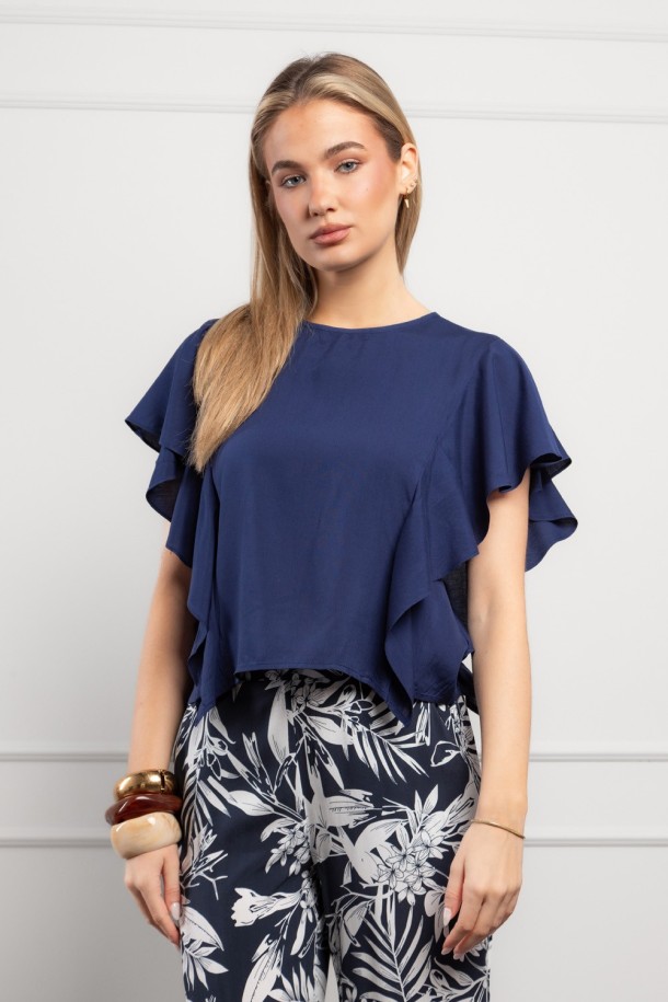 KOŠULJA K.RUKAV Ž K A26POZKO1150-P T.PLAVA