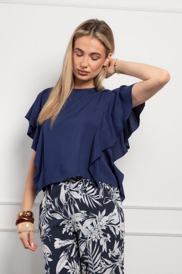 KOŠULJA K.RUKAV Ž K A26POZKO1150-P T.PLAVA