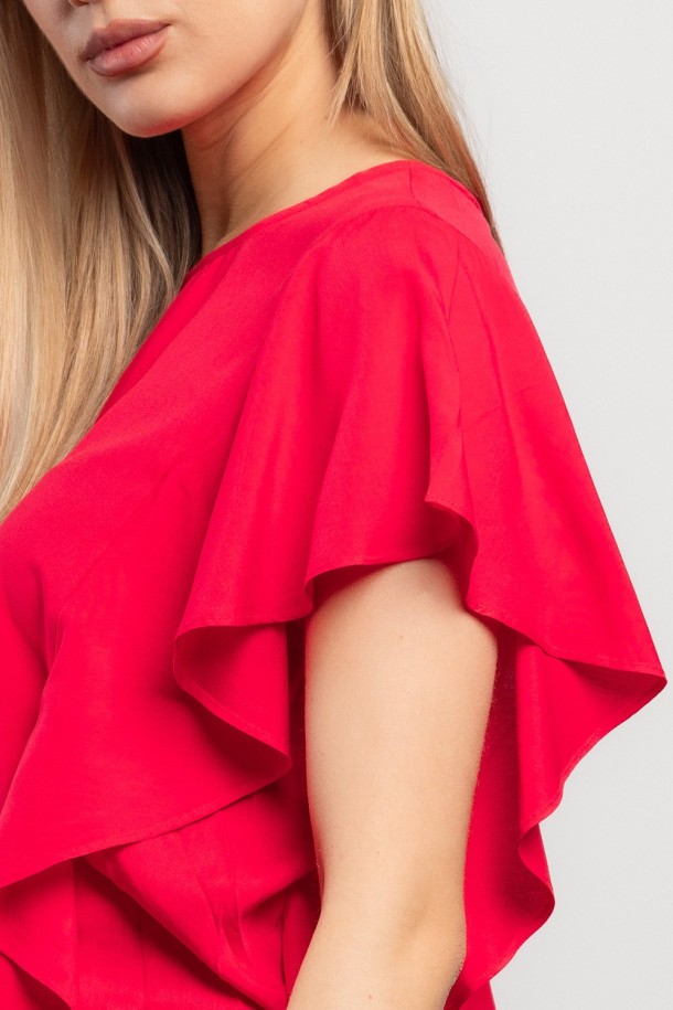 KOŠULJA K.RUKAV Ž K A26POZKO1150-C SR.CRVENA