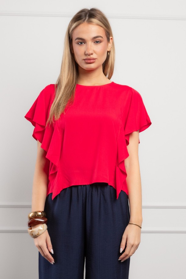 KOŠULJA K.RUKAV Ž K A26POZKO1150-C SR.CRVENA