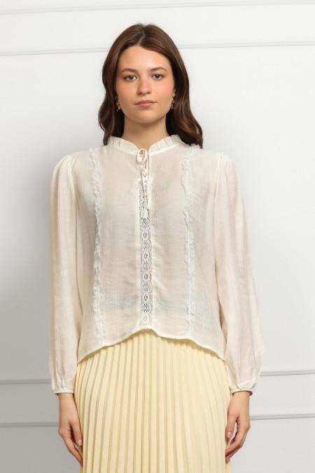 KOŠULJA D.RUKAV Ž K A26POZKO116 PRLJ.BIJELA