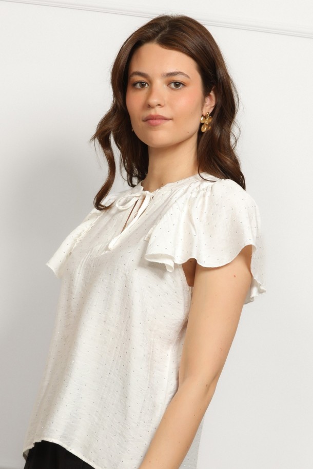 KOŠULJA KR.RUKAV Ž K A26POZKO1370 PRLJ.BIJELA