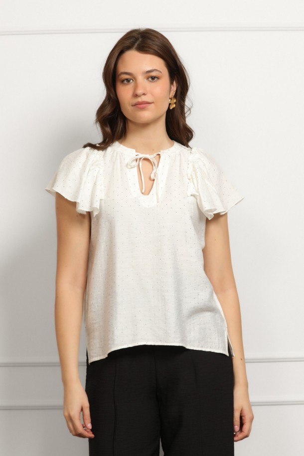 KOŠULJA KR.RUKAV Ž K A26POZKO1370 PRLJ.BIJELA