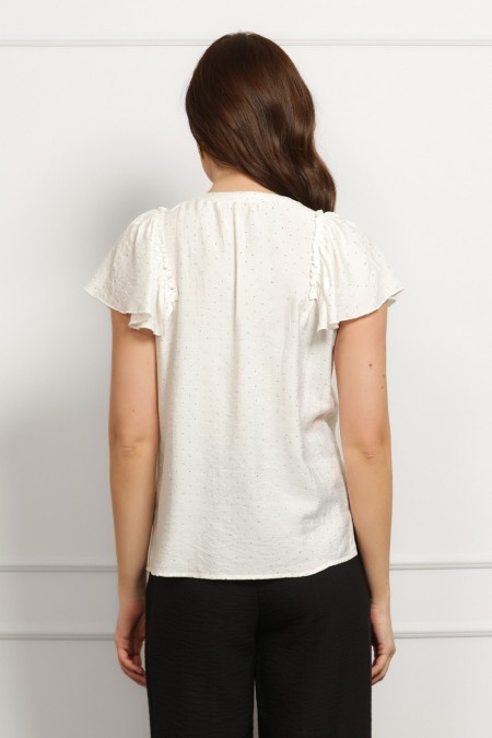 KOŠULJA KR.RUKAV Ž K A26POZKO1370 PRLJ.BIJELA