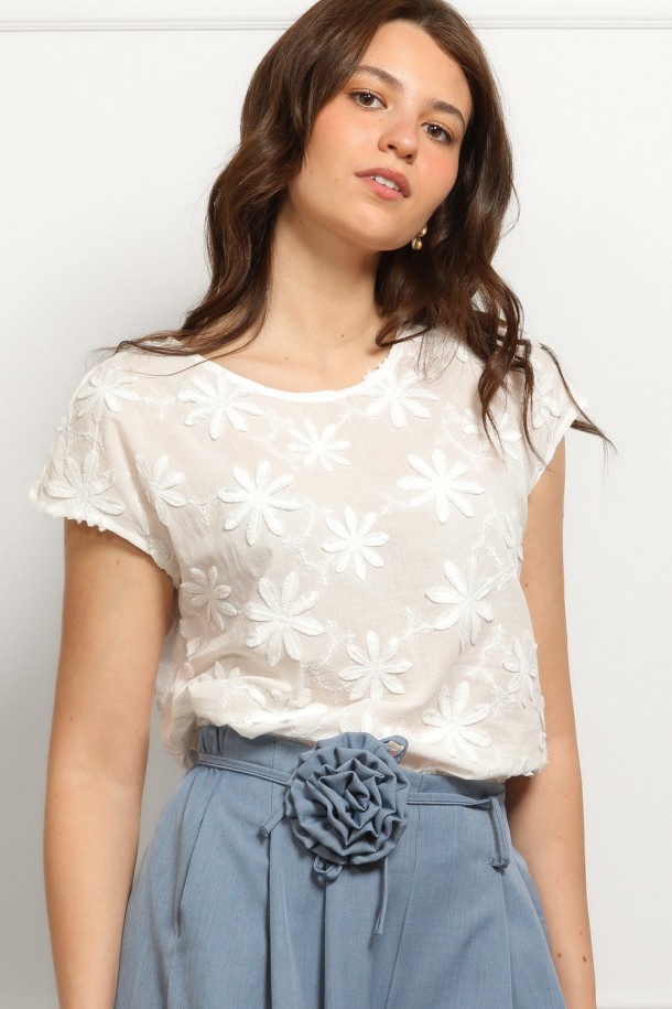 KOŠULJA K.RUKAV Ž K A26POZKO152 BIJELA