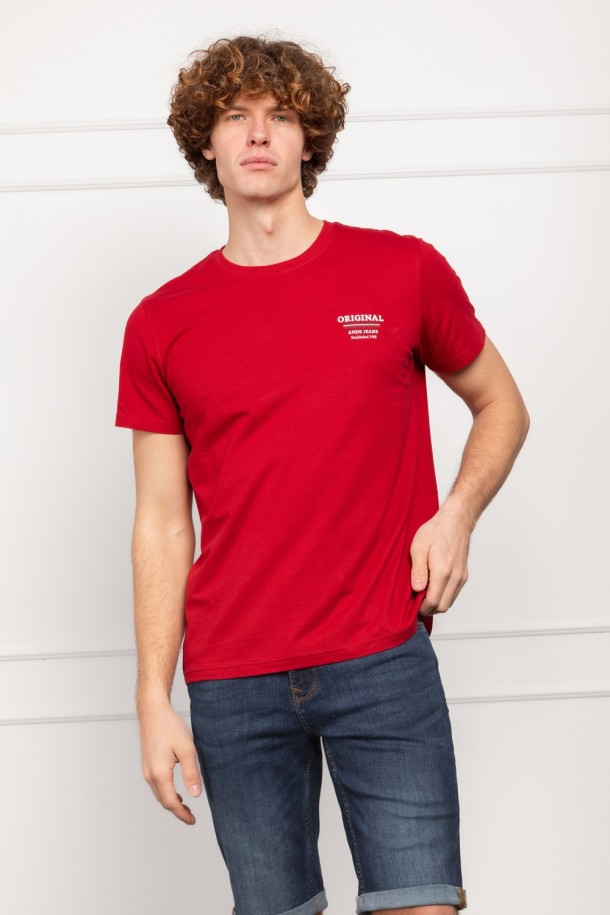 MAJICA K.RUKAV M B A26PMM1 CRVENA