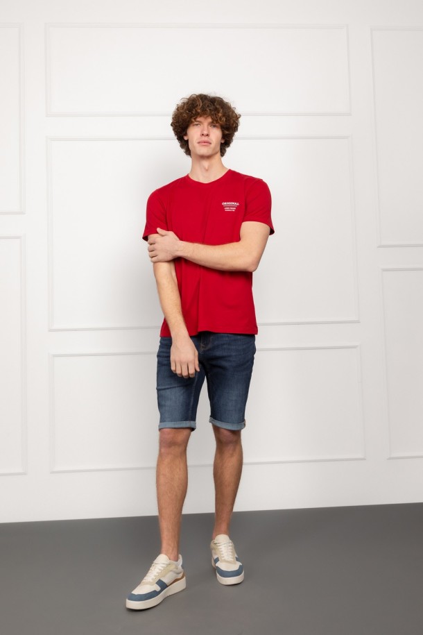 MAJICA K.RUKAV M B A26PMM1 CRVENA