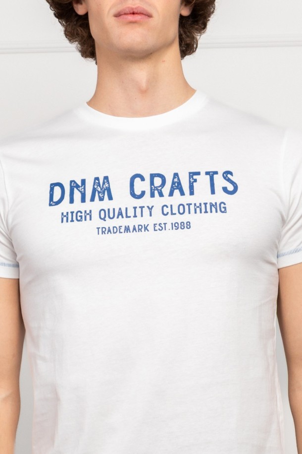 MAJICA K.RUKAV M B A26PMM101 PRLJAVO BIJELA