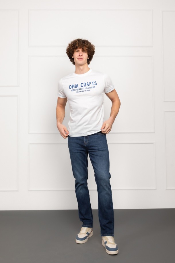 MAJICA K.RUKAV M B A26PMM101 PRLJAVO BIJELA