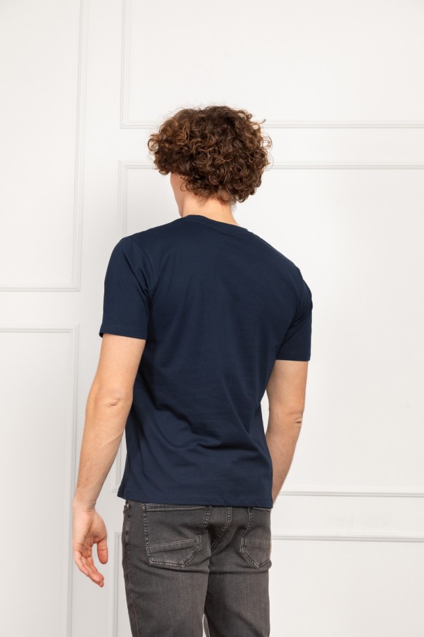 MAJICA K.RUKAV M B A26PMM102 TAMNO PLAVA