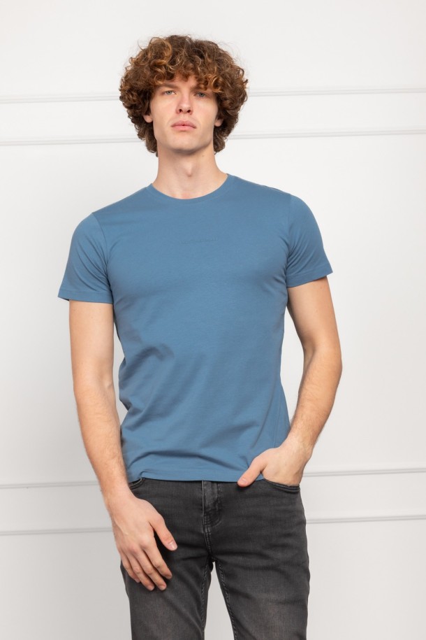 MAJICA K.RUKAV M B A26PMM11 SVJETLO PLAVA