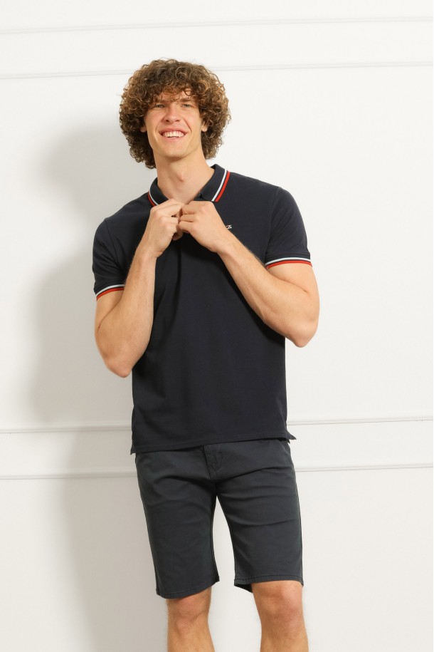 MAJICA K.RUKAV M B A26PMM12 TAMNO PLAVA