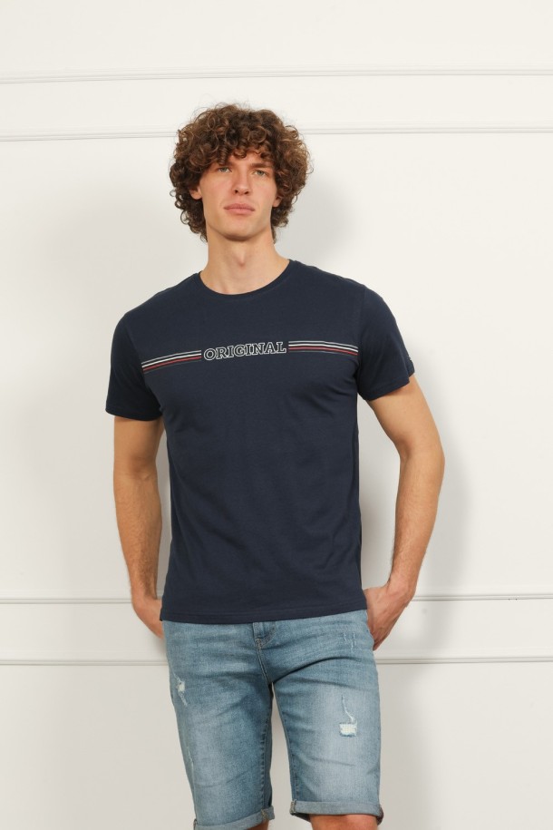 MAJICA K.RUKAV M B A26PMM13 TAMNO PLAVA