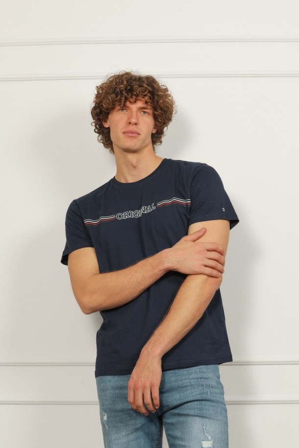 MAJICA K.RUKAV M B A26PMM13 TAMNO PLAVA