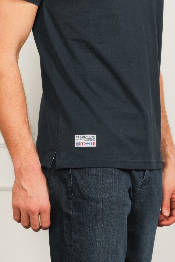 MAJICA K.RUKAV M B A26PMM133 TAMNO PLAVA