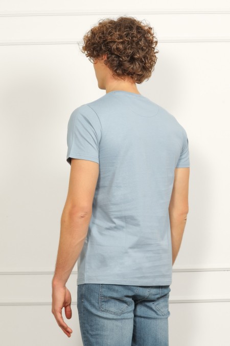 MAJICA K.RUKAV M B A26PMM134 SVJETLO PLAVA