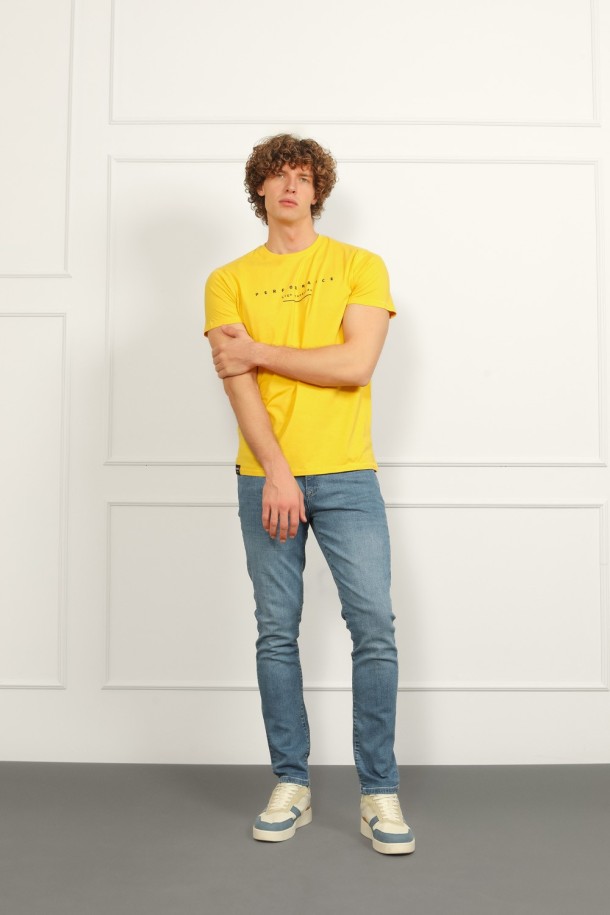 MAJICA K.RUKAV M B A26PMM136 ZUTA