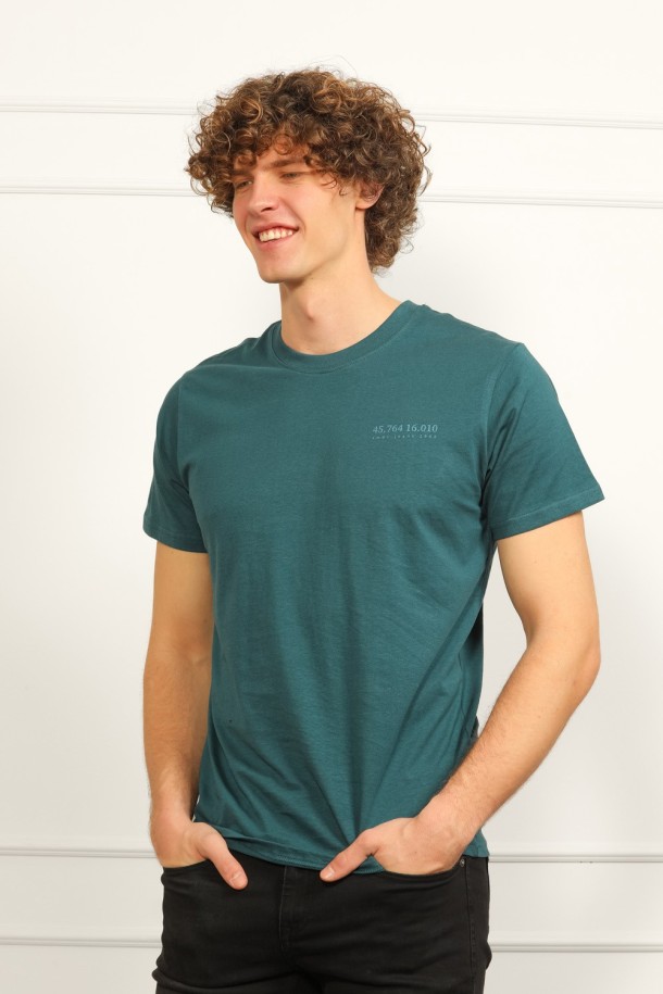 MAJICA K.RUKAV M B A26PMM15 PLAVA