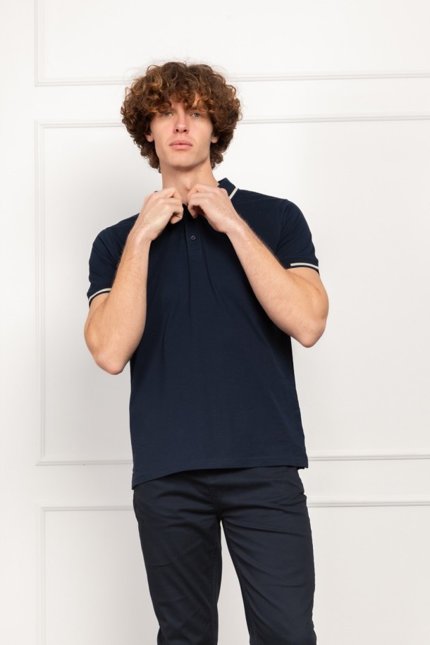 MAJICA K.RUKAV M B A26PMM17 TAMNO PLAVA