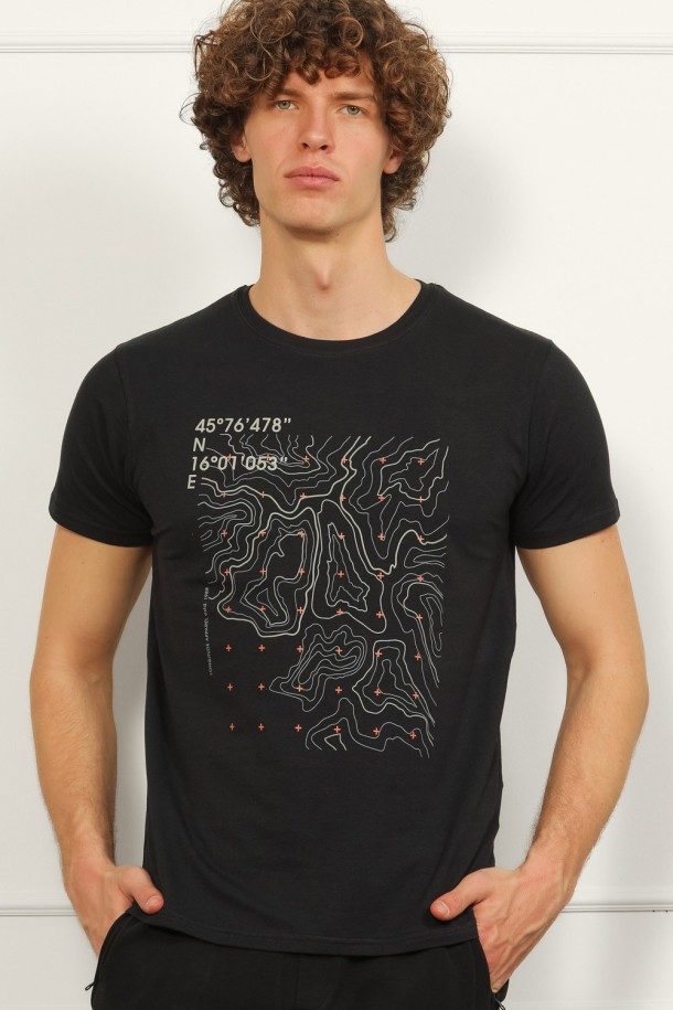 MAJICA K.RUKAV M B A26PMM21 CRNA