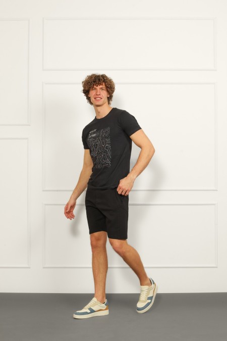 MAJICA K.RUKAV M B A26PMM21 CRNA