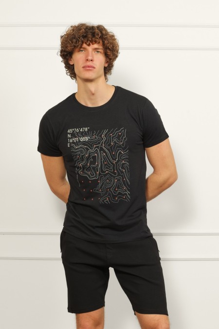 MAJICA K.RUKAV M B A26PMM21 CRNA