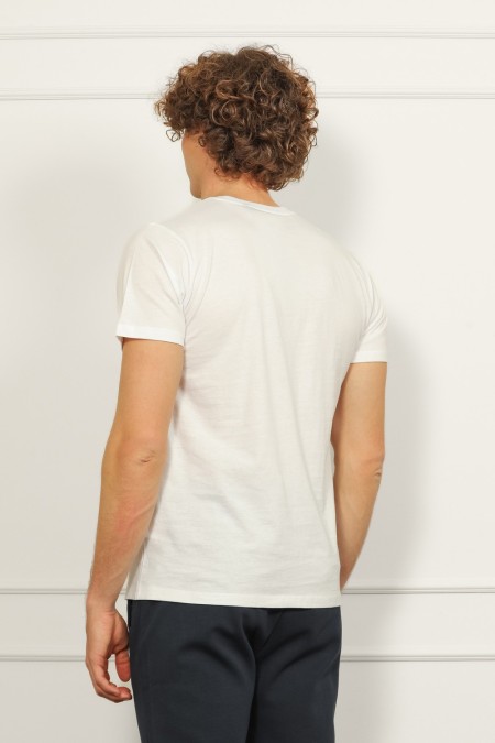 MAJICA K.RUKAV M B A26PMM218 BIJELA