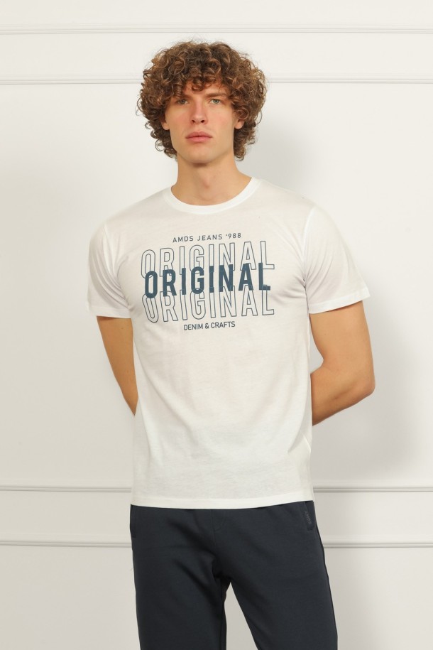 MAJICA K.RUKAV M B A26PMM218 BIJELA