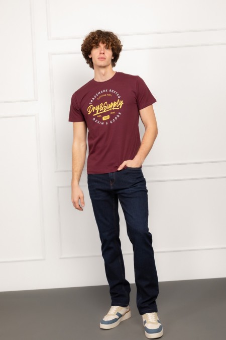 MAJICA K.RUKAV M B A26PMM222 BORDO