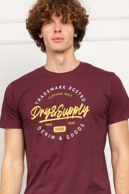 MAJICA K.RUKAV M B A26PMM222 BORDO