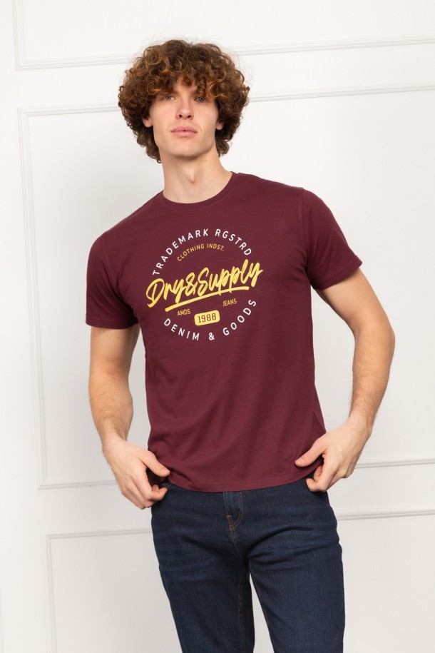 MAJICA K.RUKAV M B A26PMM222 BORDO