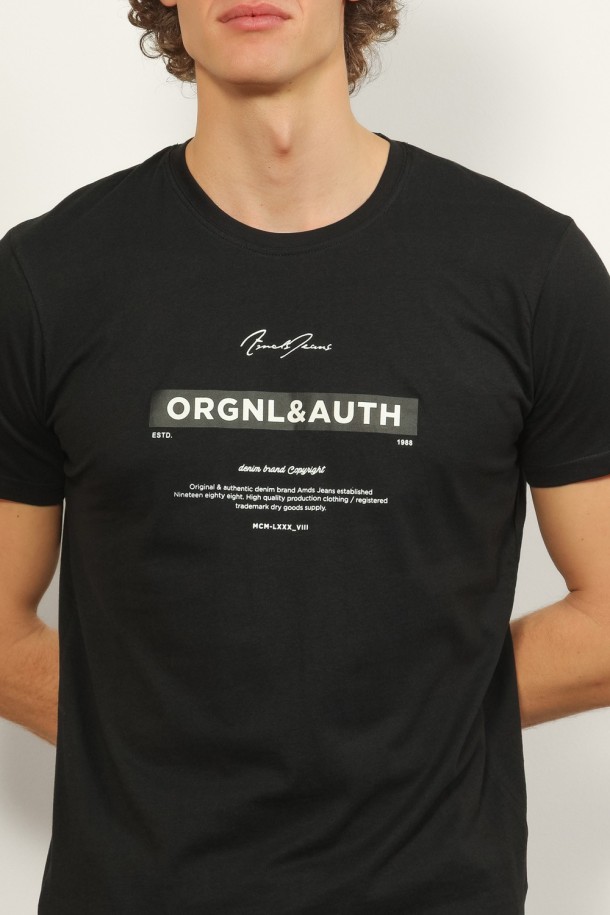 MAJICA K.RUKAV M B A26PMM23 CRNA