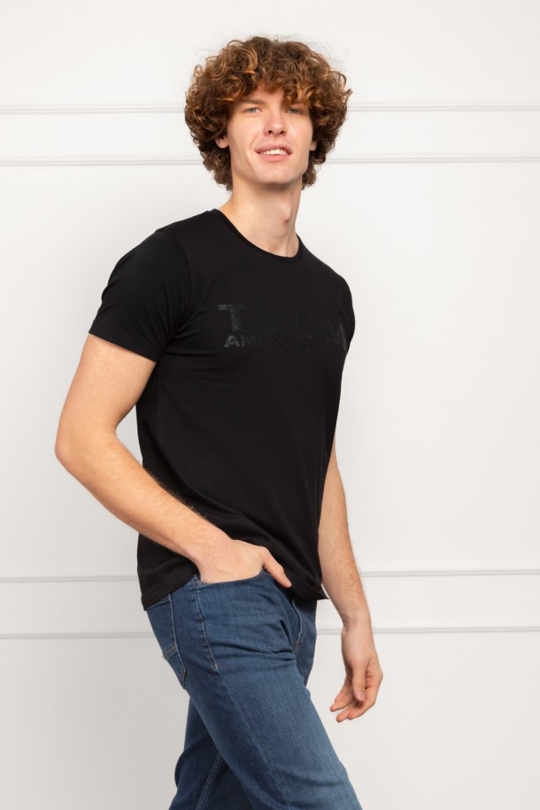 MAJICA K.RUKAV M B A26PMM24 CRNA