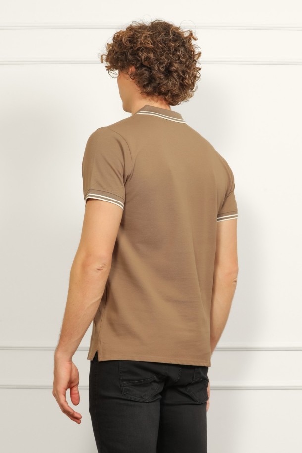 MAJICA K.RUKAV M B A26PMM26-V KAKI