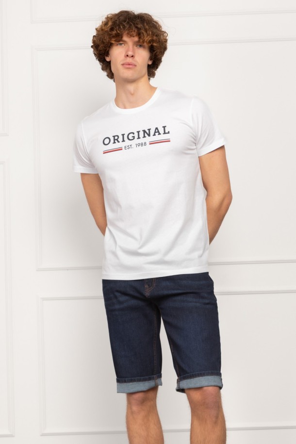 MAJICA K.RUKAV M B A26PMM27-B BIJELA