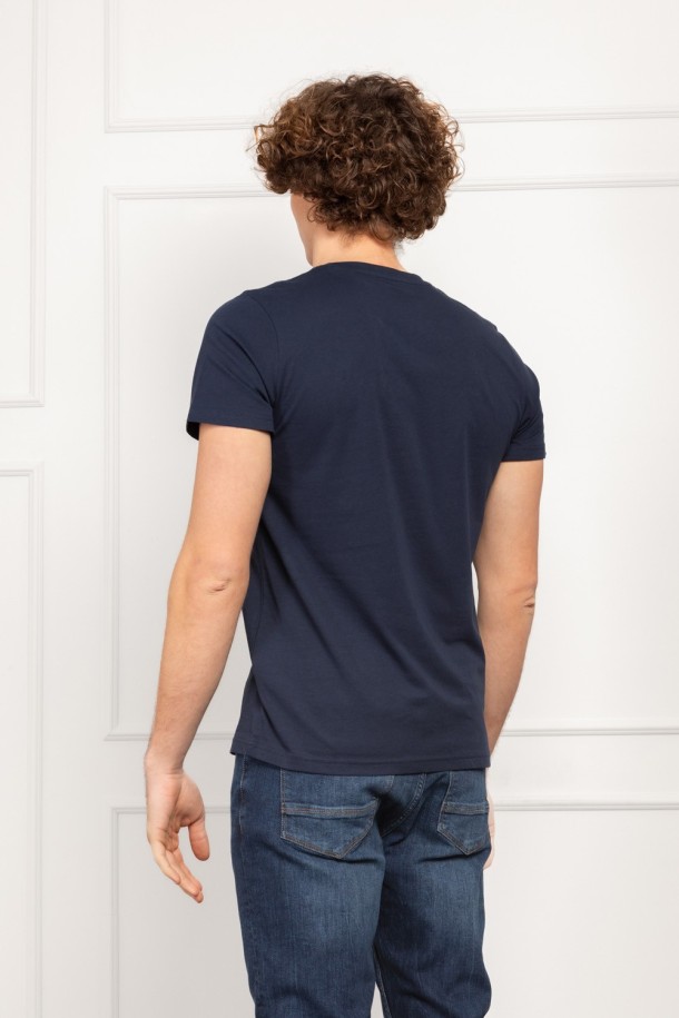 MAJICA K.RUKAV M B A26PMM27-P TAMNO PLAVA