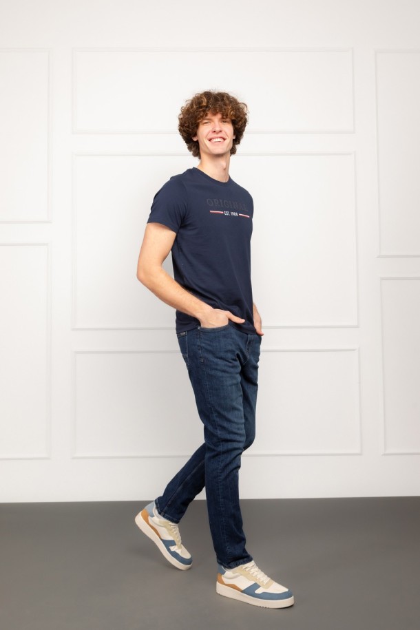 MAJICA K.RUKAV M B A26PMM27-P TAMNO PLAVA