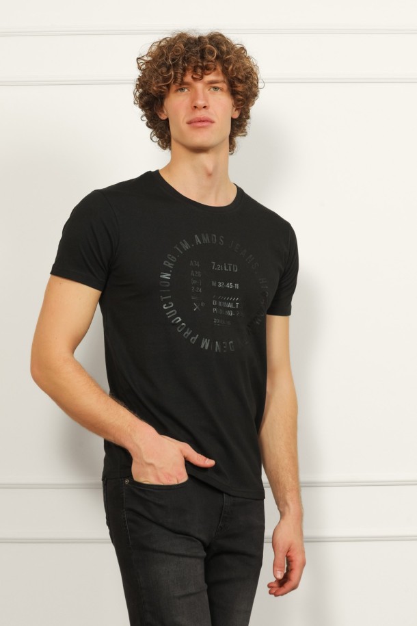 MAJICA K.RUKAV M B A26PMM29 CRNA