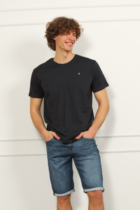 MAJICA K.RUKAV M B A26PMM2900-P TAMNO PLAVA