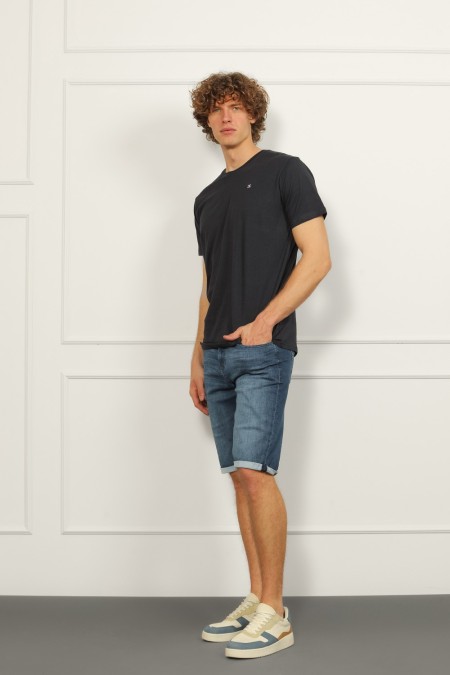 MAJICA K.RUKAV M B A26PMM2900-P TAMNO PLAVA