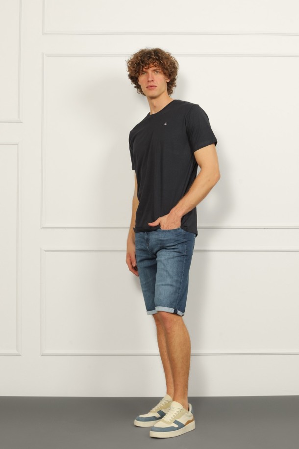 MAJICA K.RUKAV M B A26PMM2900-P TAMNO PLAVA