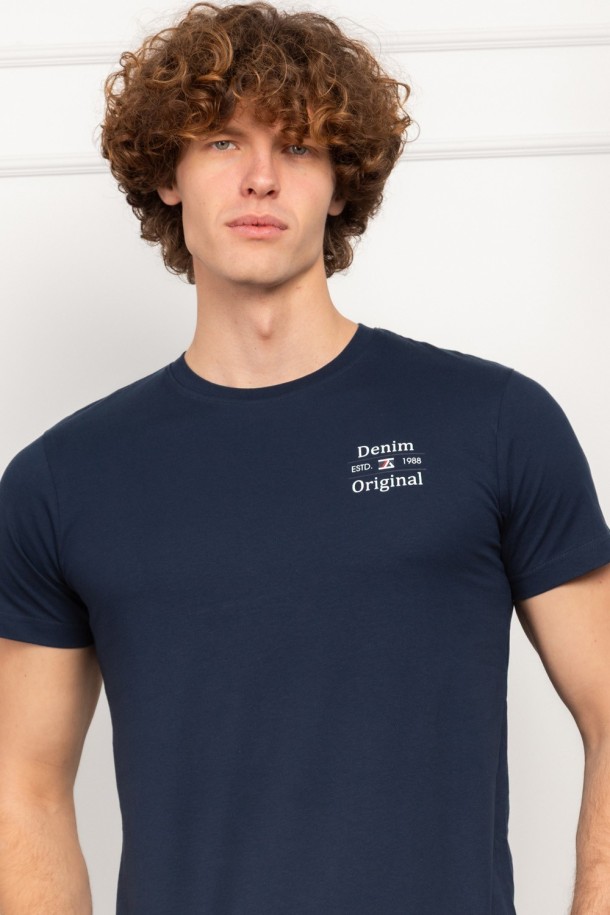 MAJICA K.RUKAV M B A26PMM32 TAMNO PLAVA