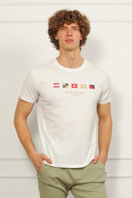 MAJICA K.RUKAV M B A26PMM35 BIJELA