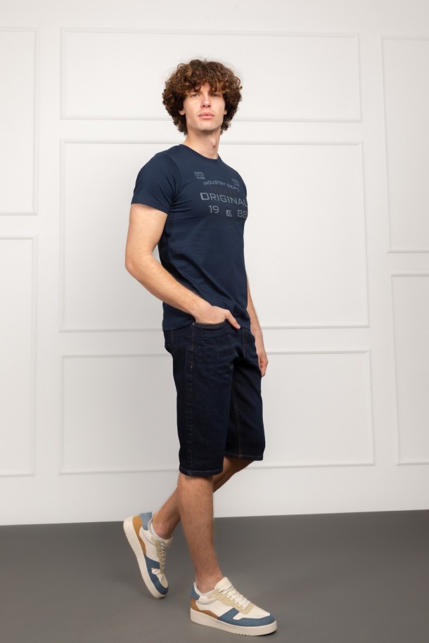 MAJICA K.RUKAV M B A26PMM37 PLAVA