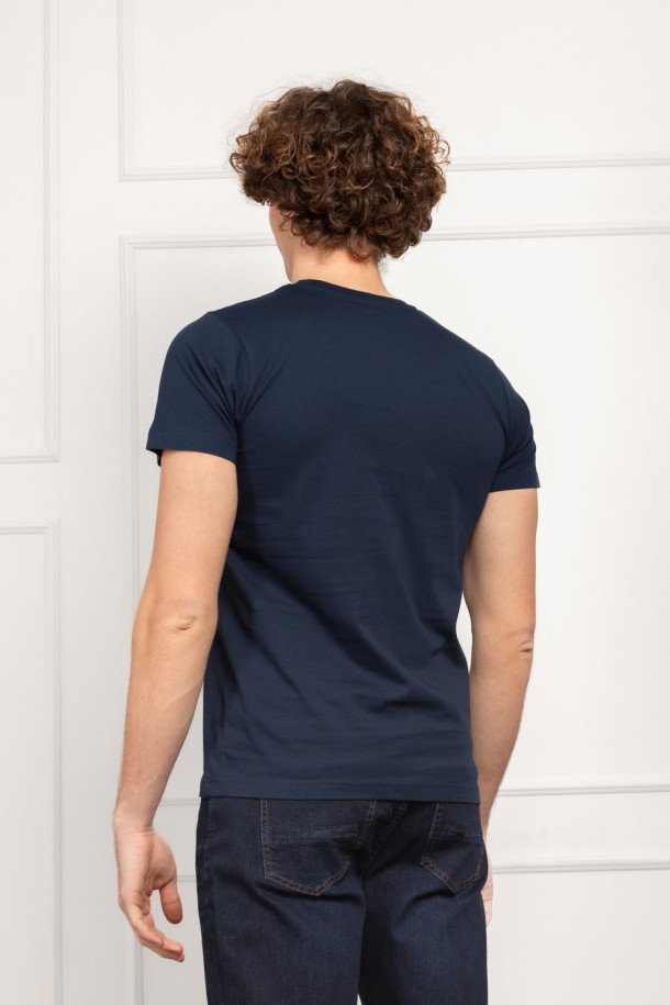 MAJICA K.RUKAV M B A26PMM37 PLAVA