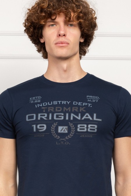 MAJICA K.RUKAV M B A26PMM37 PLAVA